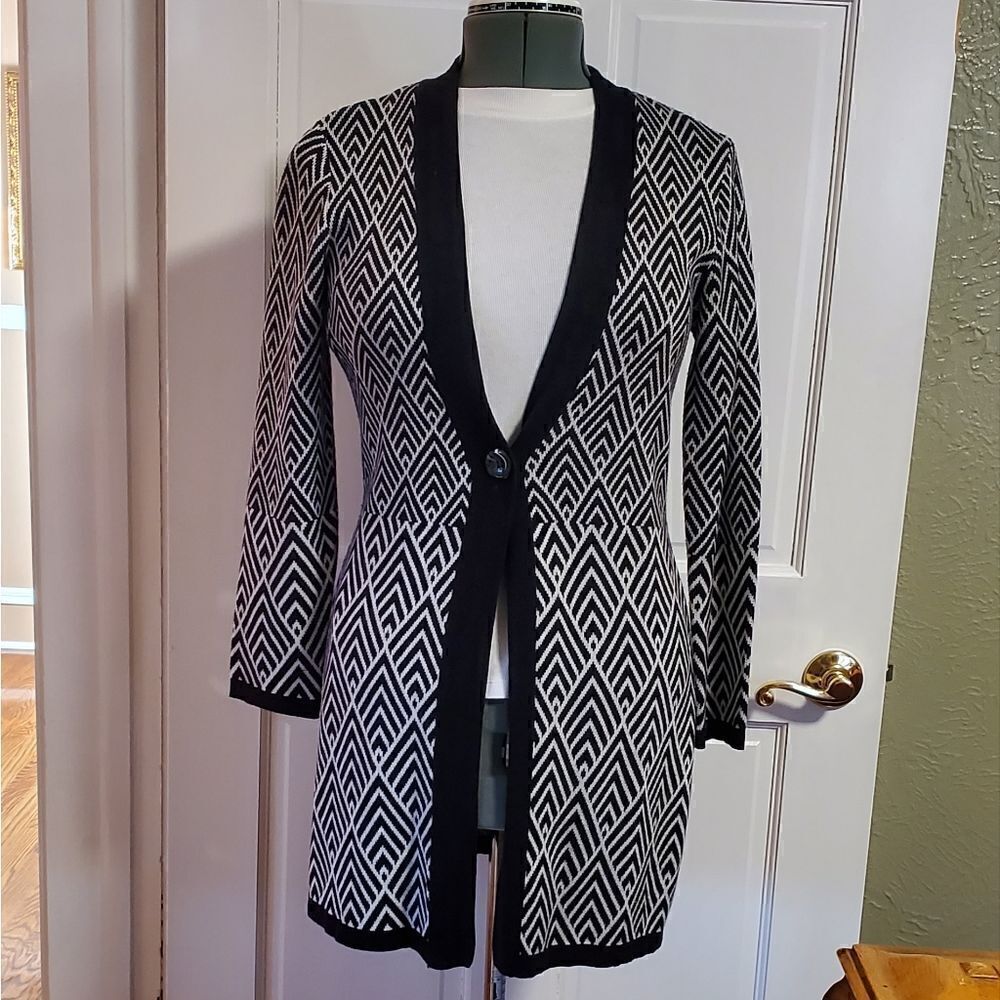 Black Rivet Cardigan - Size S